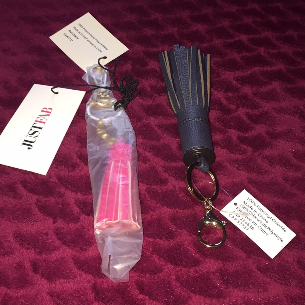 Gold Tassel Keychains (NWT)